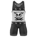 Love of Jack Skelington Wrestling Singlet