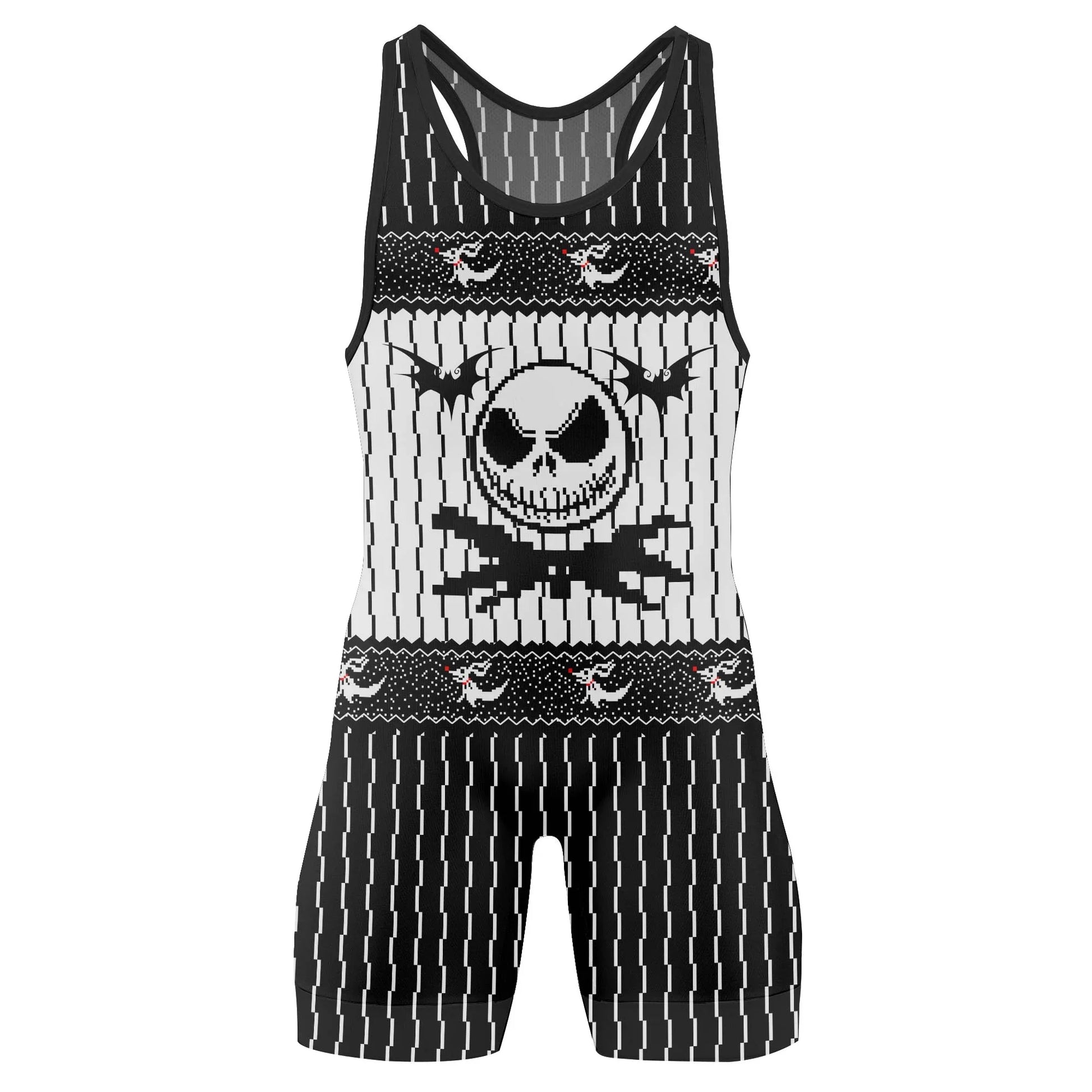 Love of Jack Skelington Wrestling Singlet