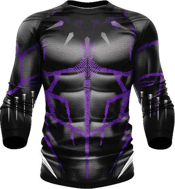 Marvel Black Panther Long Sleeve Rash Guard
