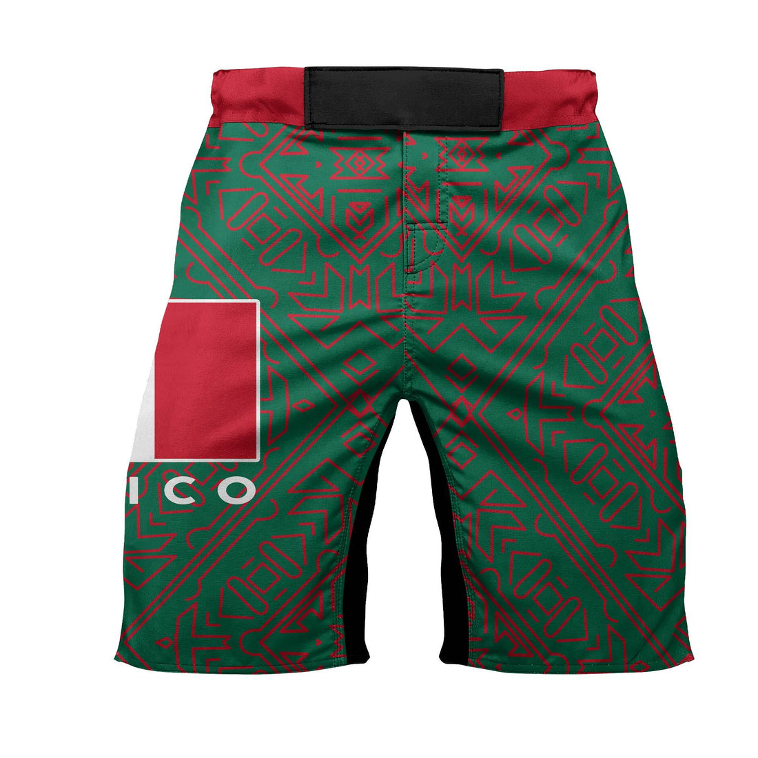 Mexico Flag Fight Shorts