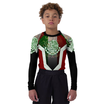 Mexico Symbol Kids Rash Guard