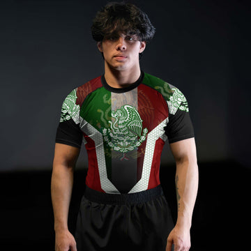 Mexico Symbol Rash Guard