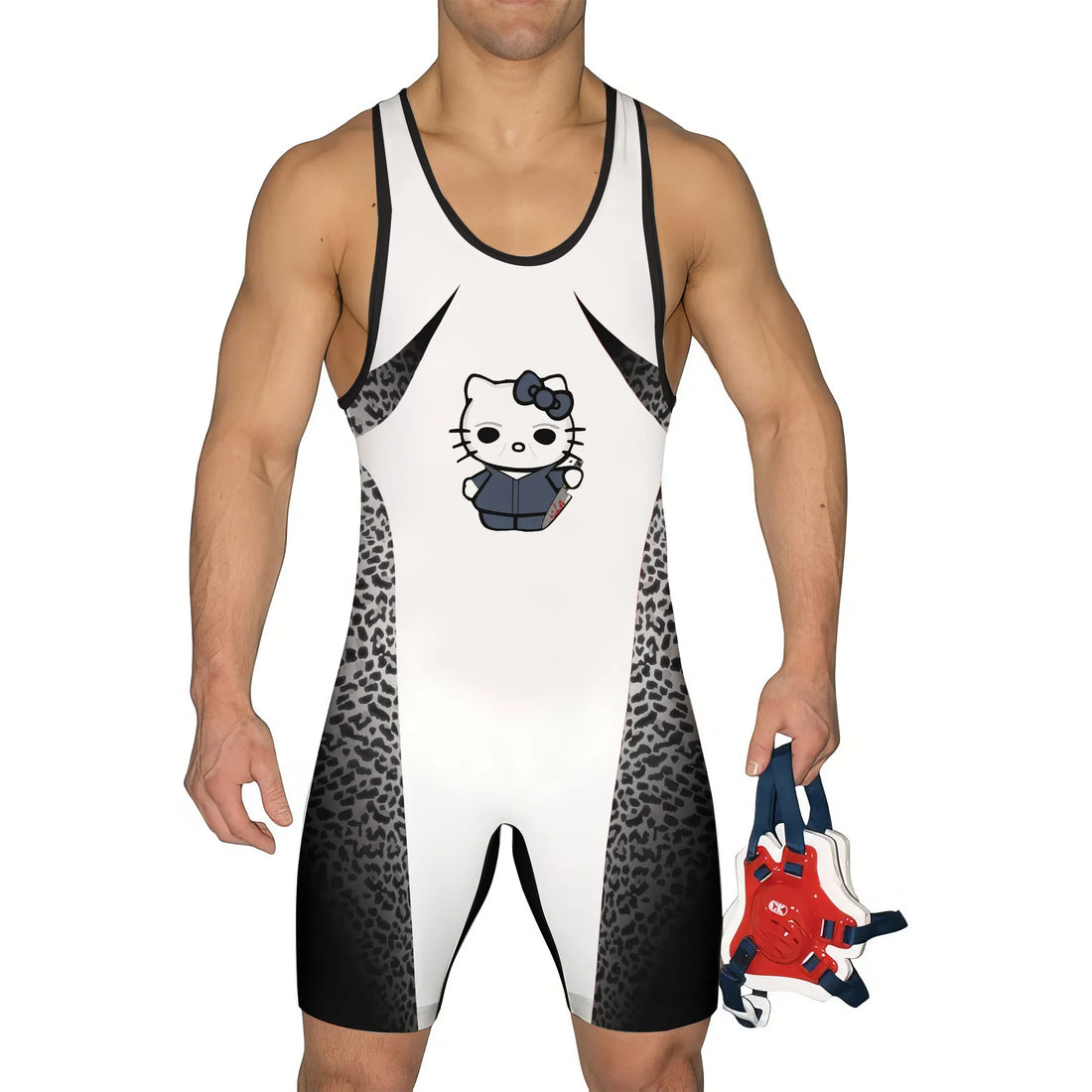 Michael Kitty Wrestling Singlet