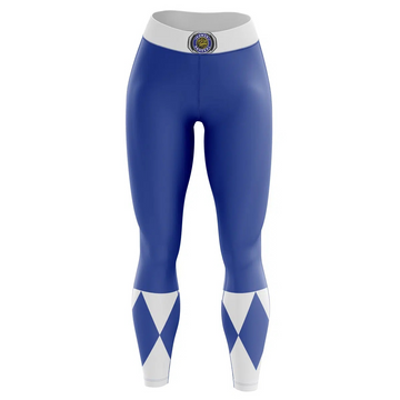 Mighty Morphin Blue Ranger Leggings