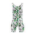 Minecraft Creeper Graffiti Wrestling Singlet