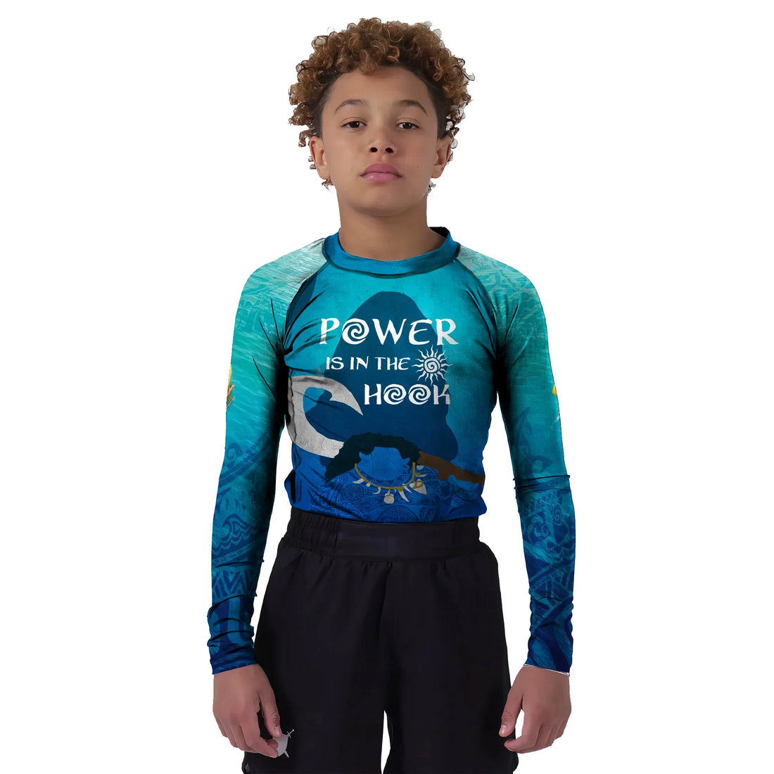 Moana Maui Hook Kids Rash Guard