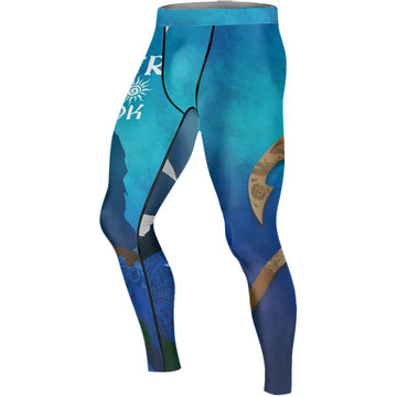 Moana Maui Hook Men's Compression Leggings