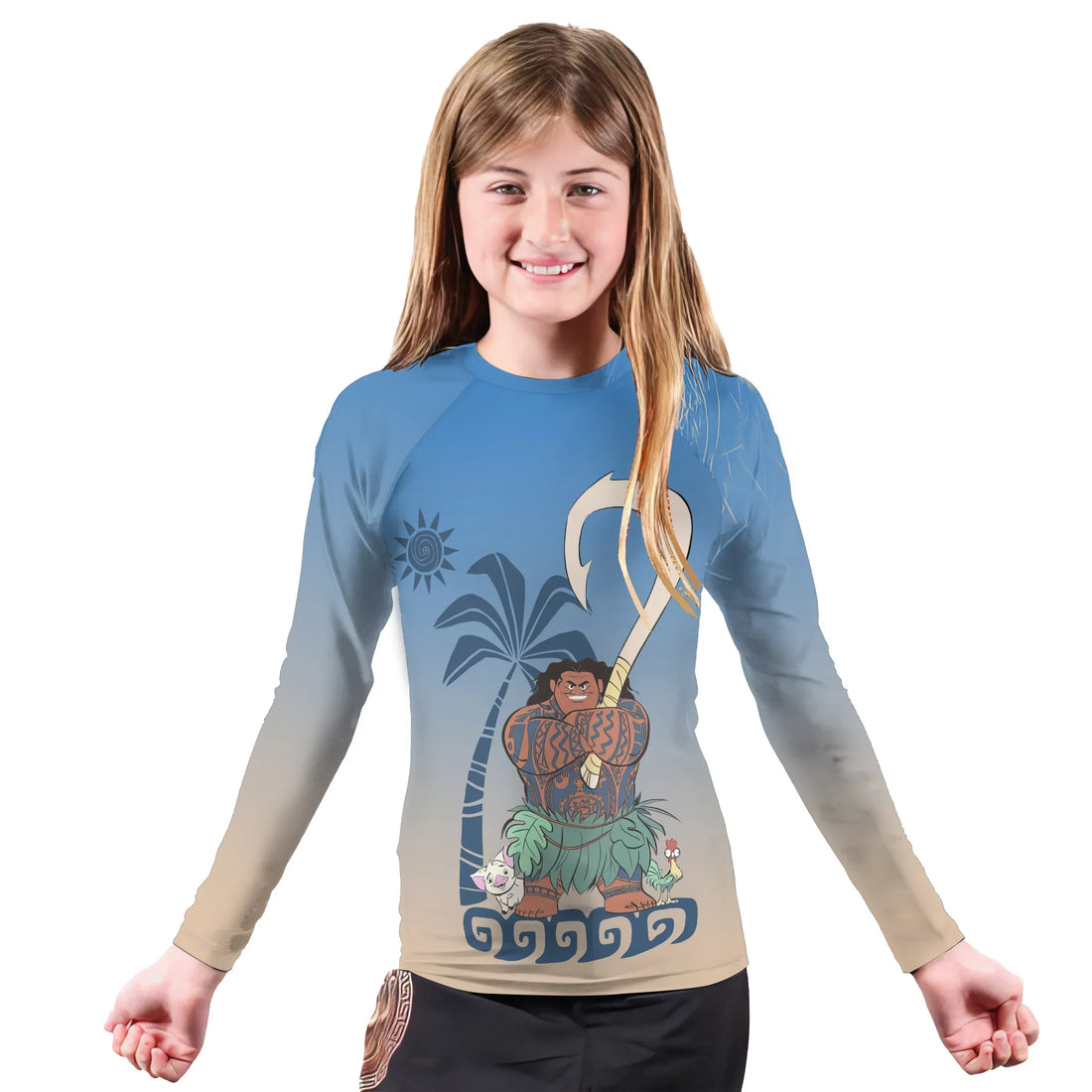 Moana Maui Kids Rash Guard