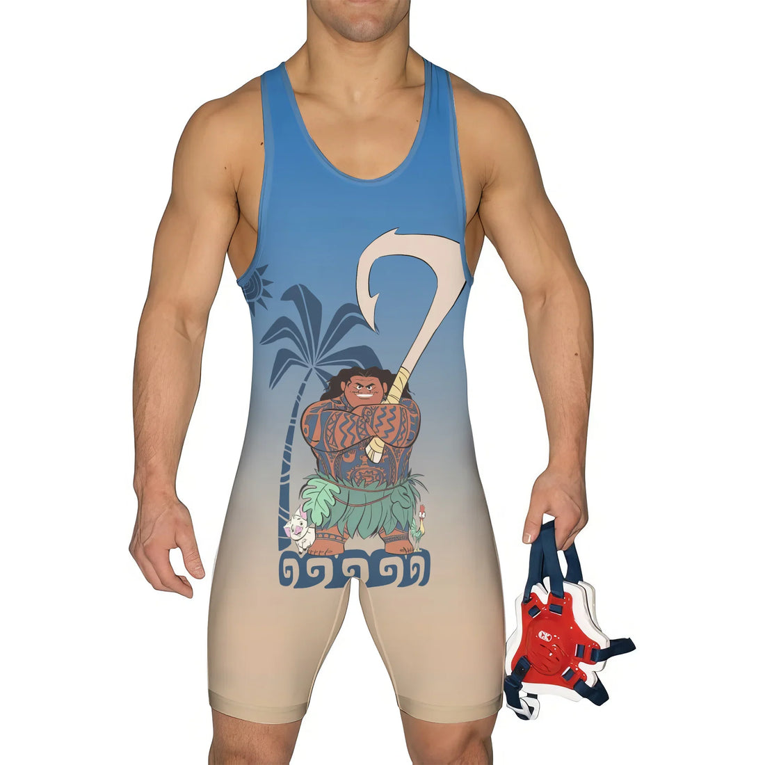 Moana Maui Wrestling Singlet