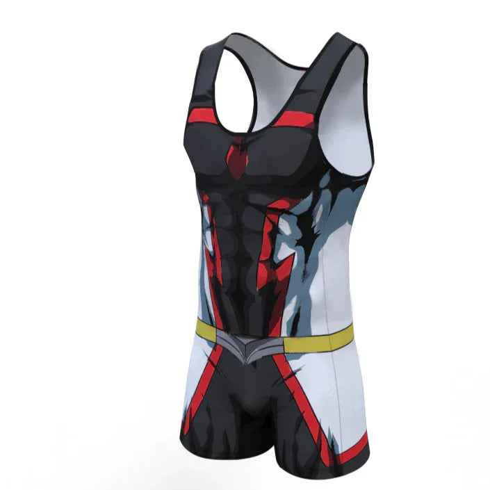 My Hero Academia All Might Wrestling Singlet