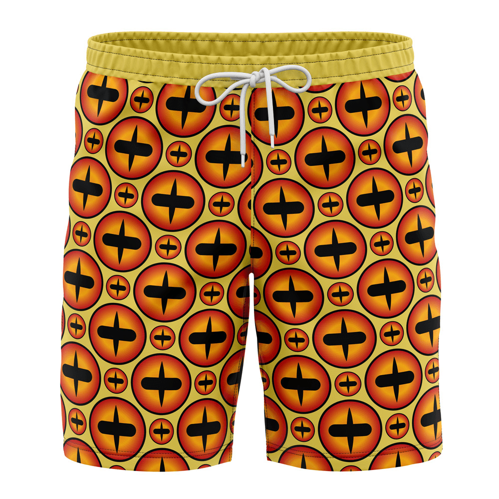 Naruto Sage Nine Tails Eyes Swim Trunks