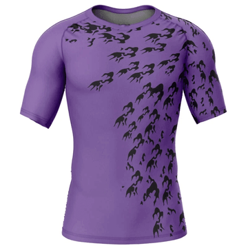 Naruto Sasuke Curse Mark Rash Guard