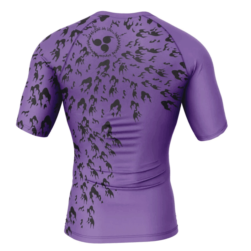 Naruto Sasuke Curse Mark Rash Guard
