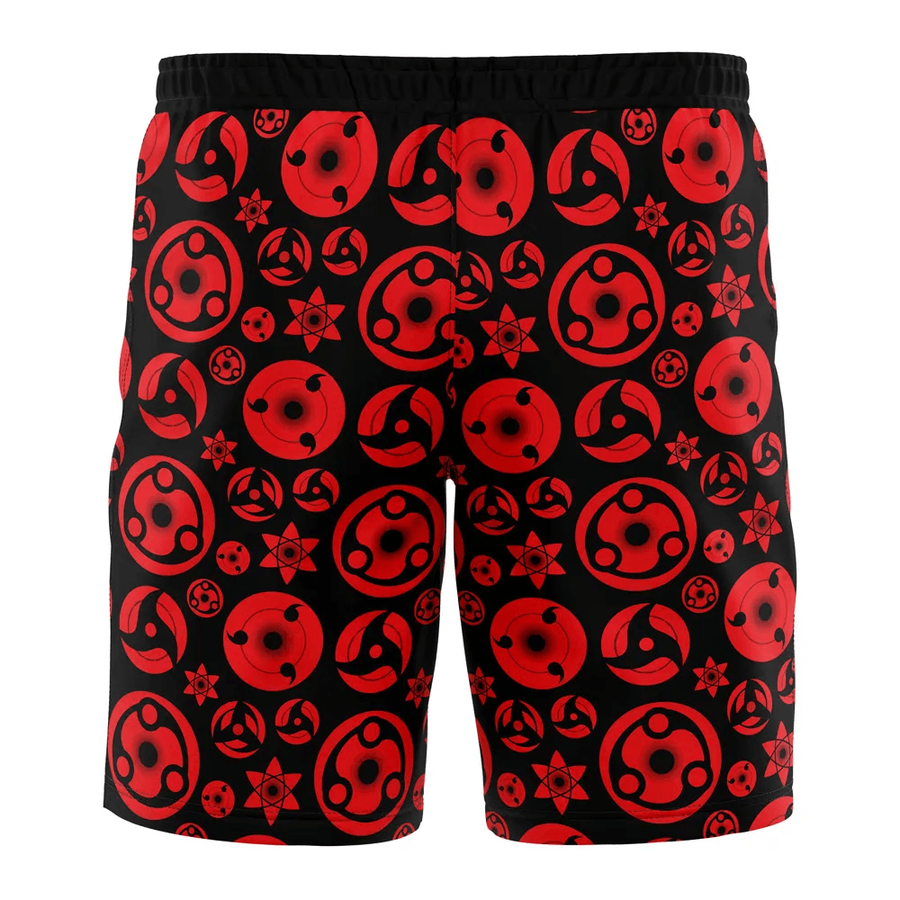 Naruto Uchiha Sharingan Swim Trunks