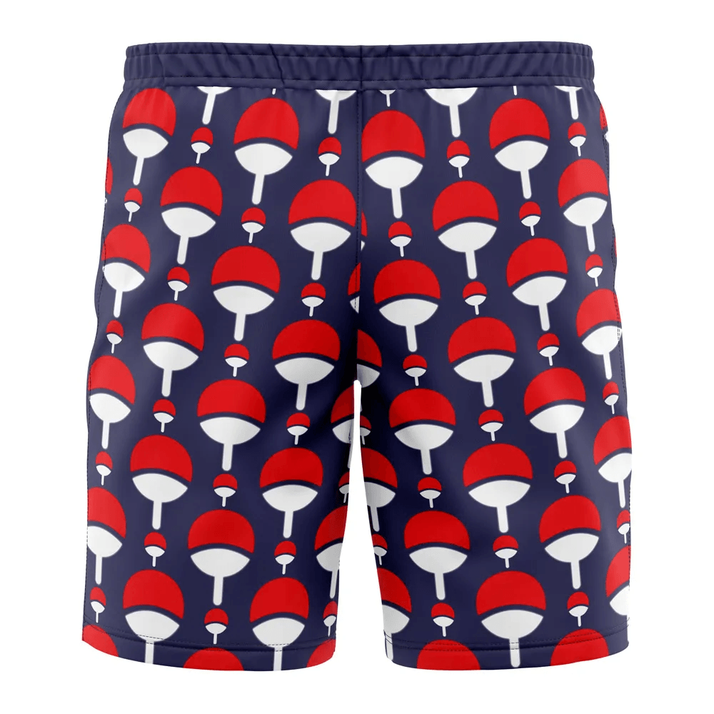 Naruto Uchiha Symbol Swim Trunks