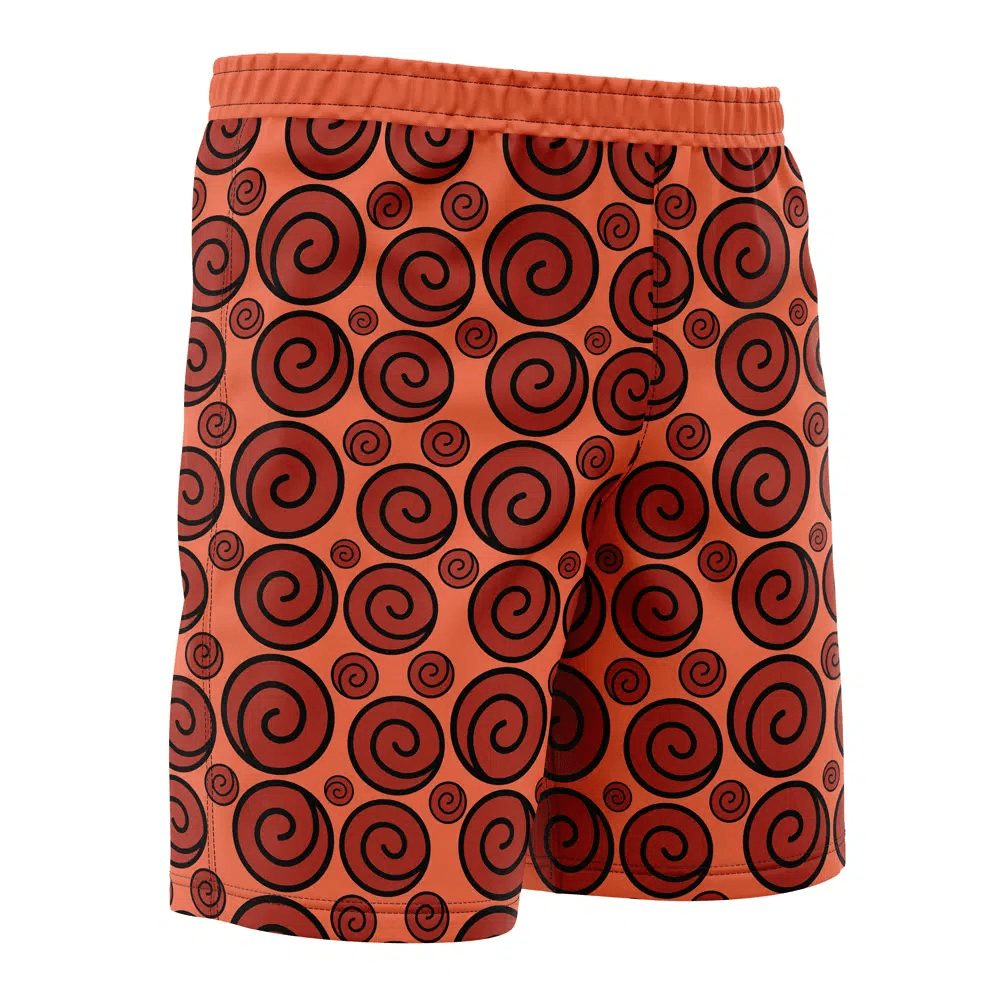 Naruto Uzumaki Clan Swim Trunks