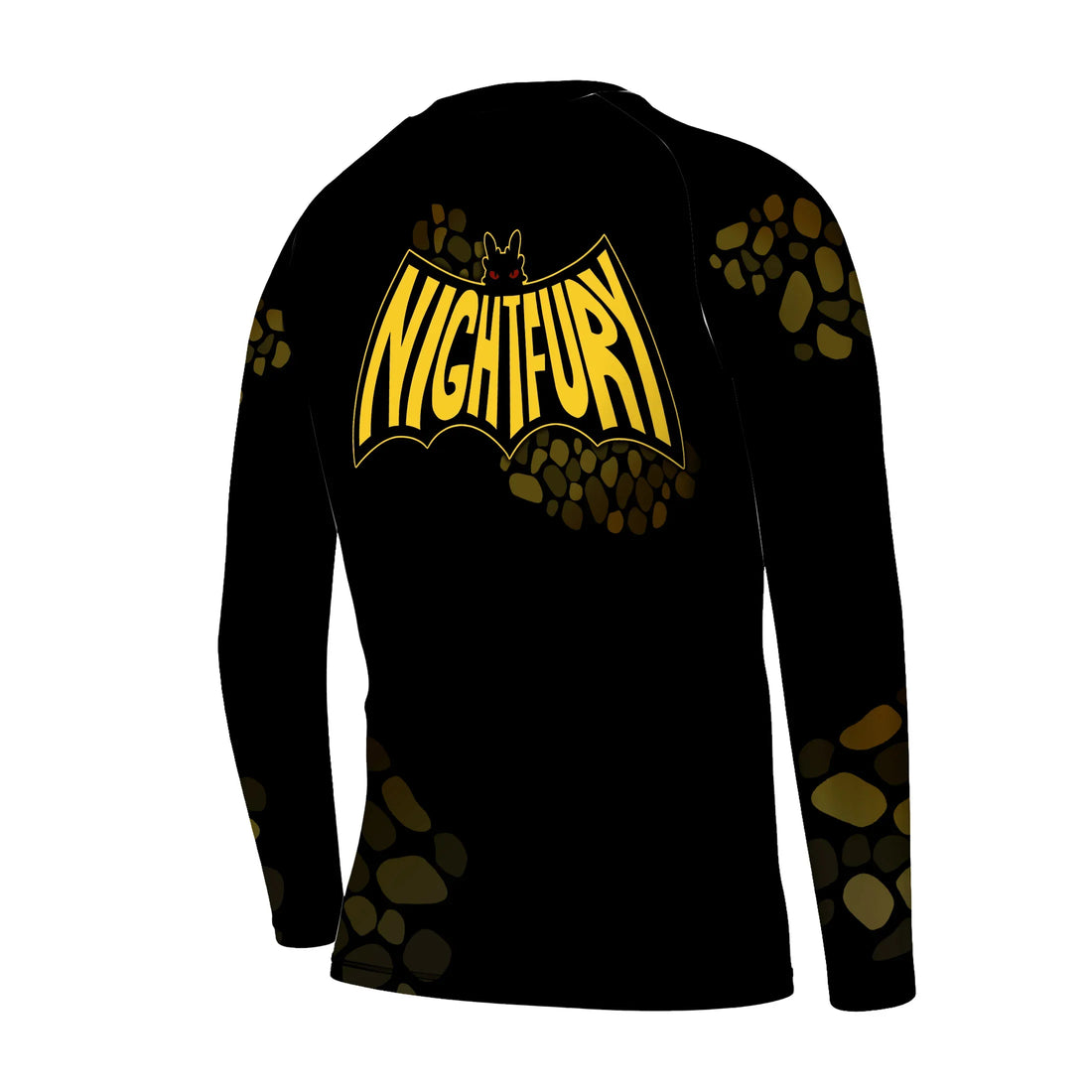 Night Fury Toothless Kids Rash Guard