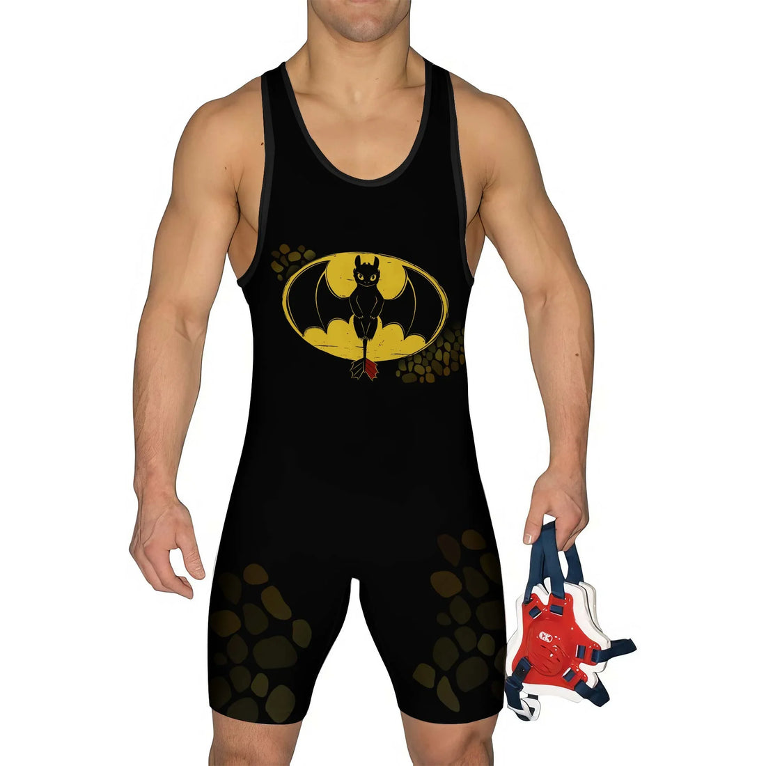 Night Fury Toothless Wrestling Singlet