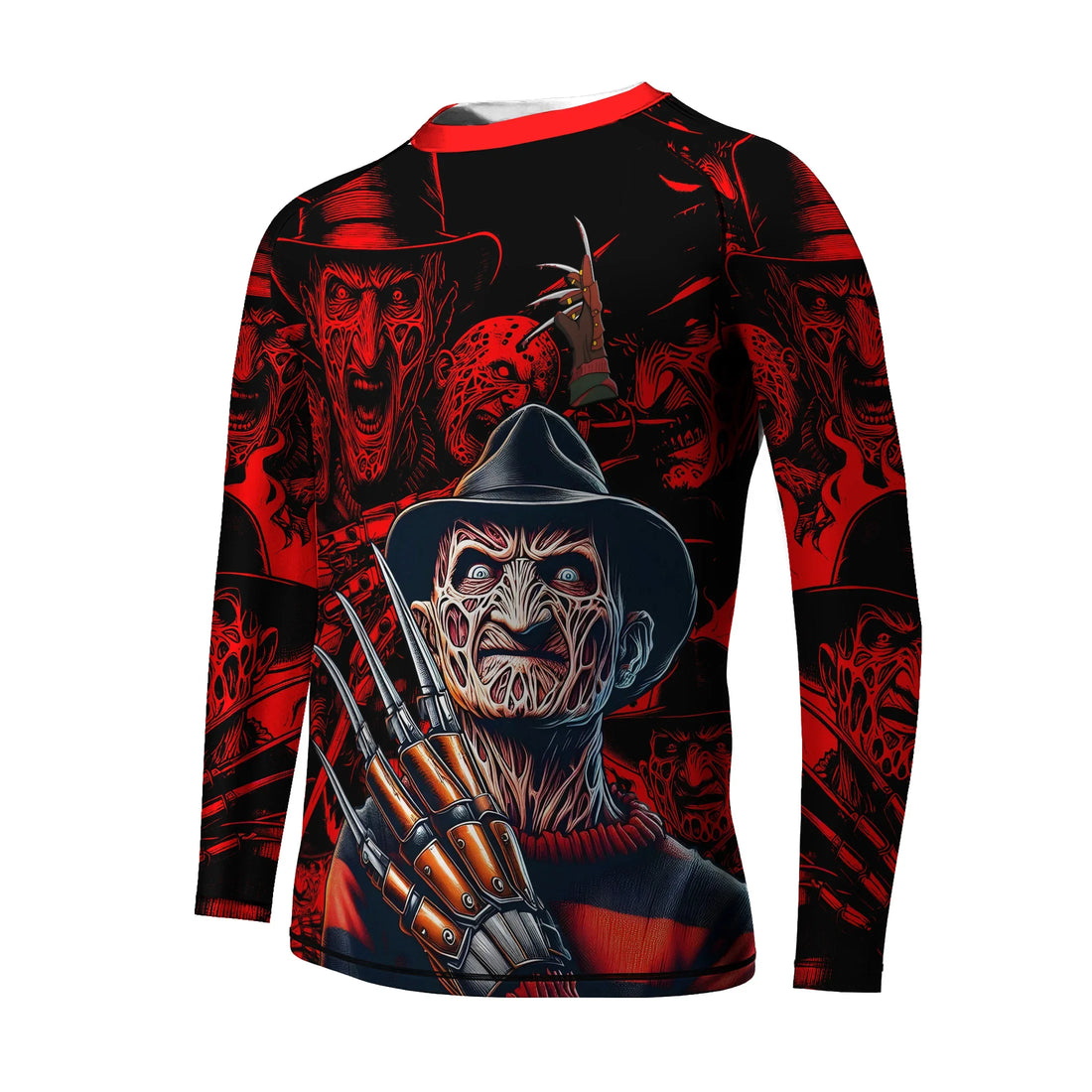 Nightmare Freddy Kids Rash Guard