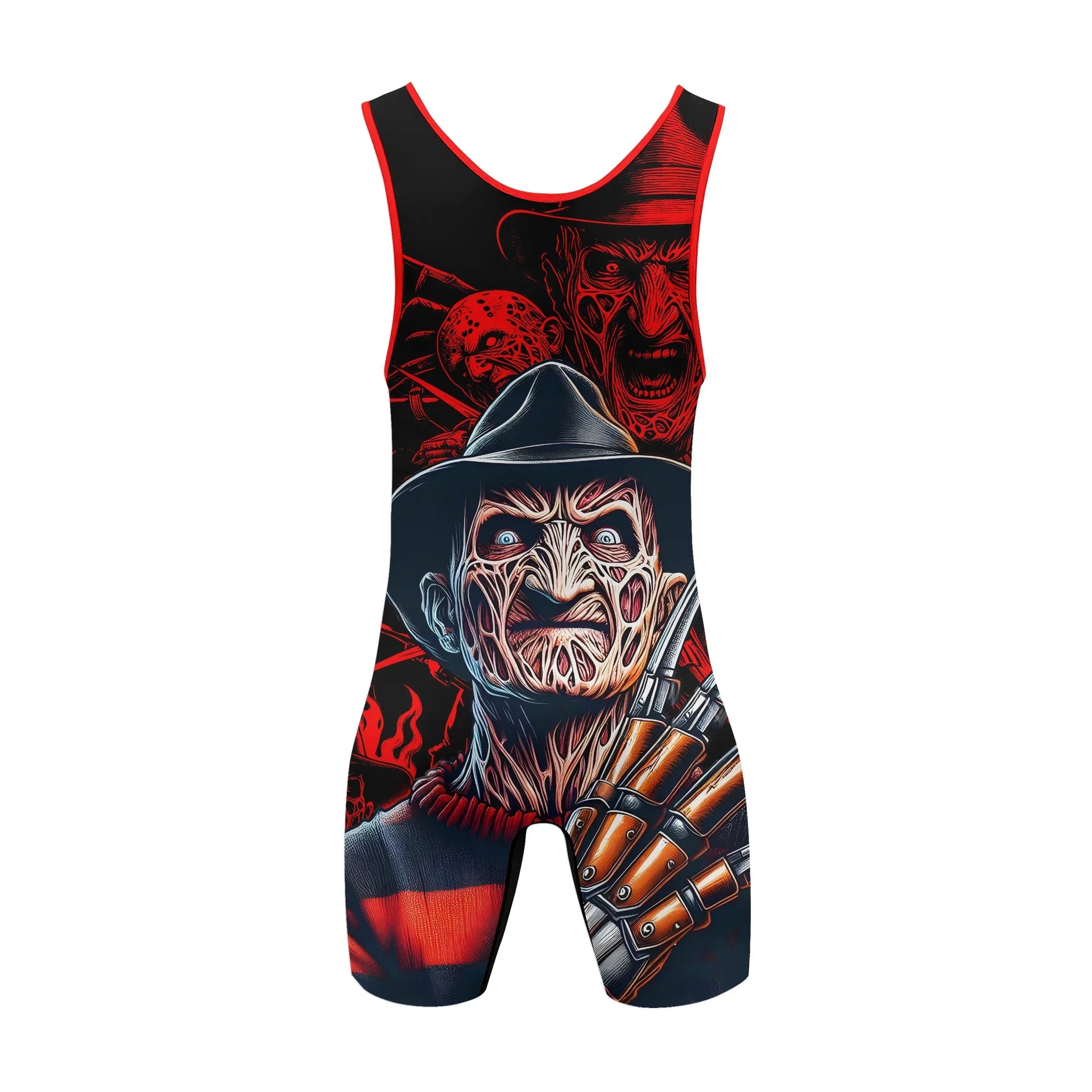 Nightmare Freddy Wrestling Singlet