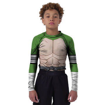 Ninja Turtle Cosplay Kids Rash Guard