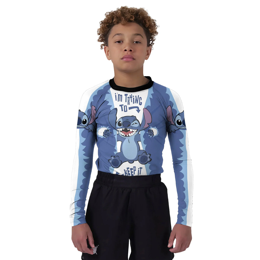 Ohhana Stitch Kids Rash Guard
