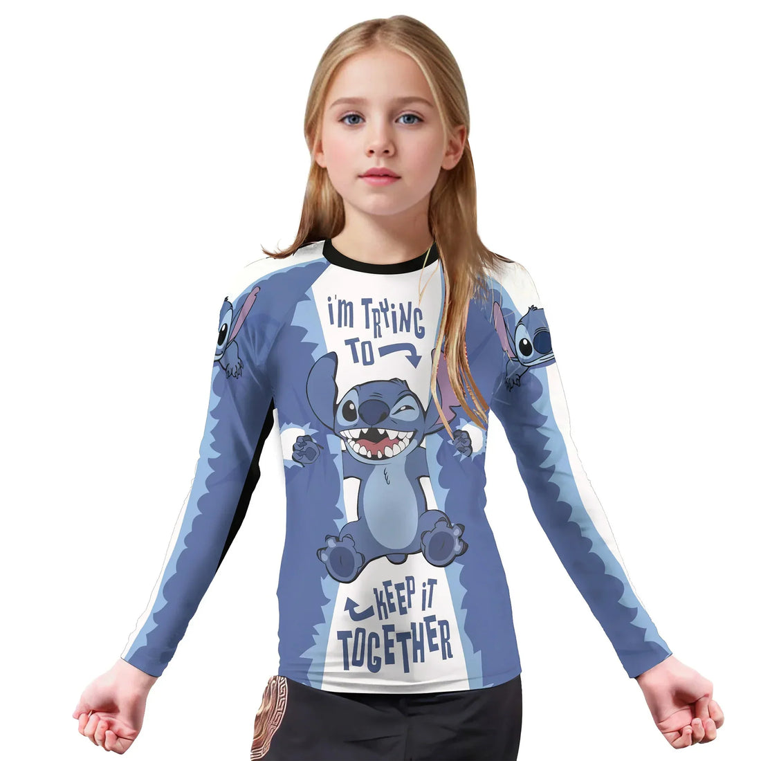 Ohhana Stitch Kids Rash Guard