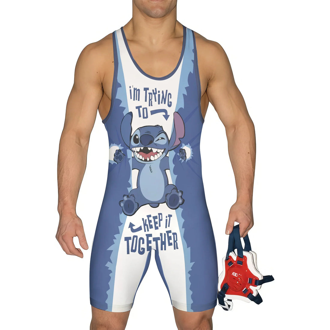 Ohhana Stitch Wrestling Singlet