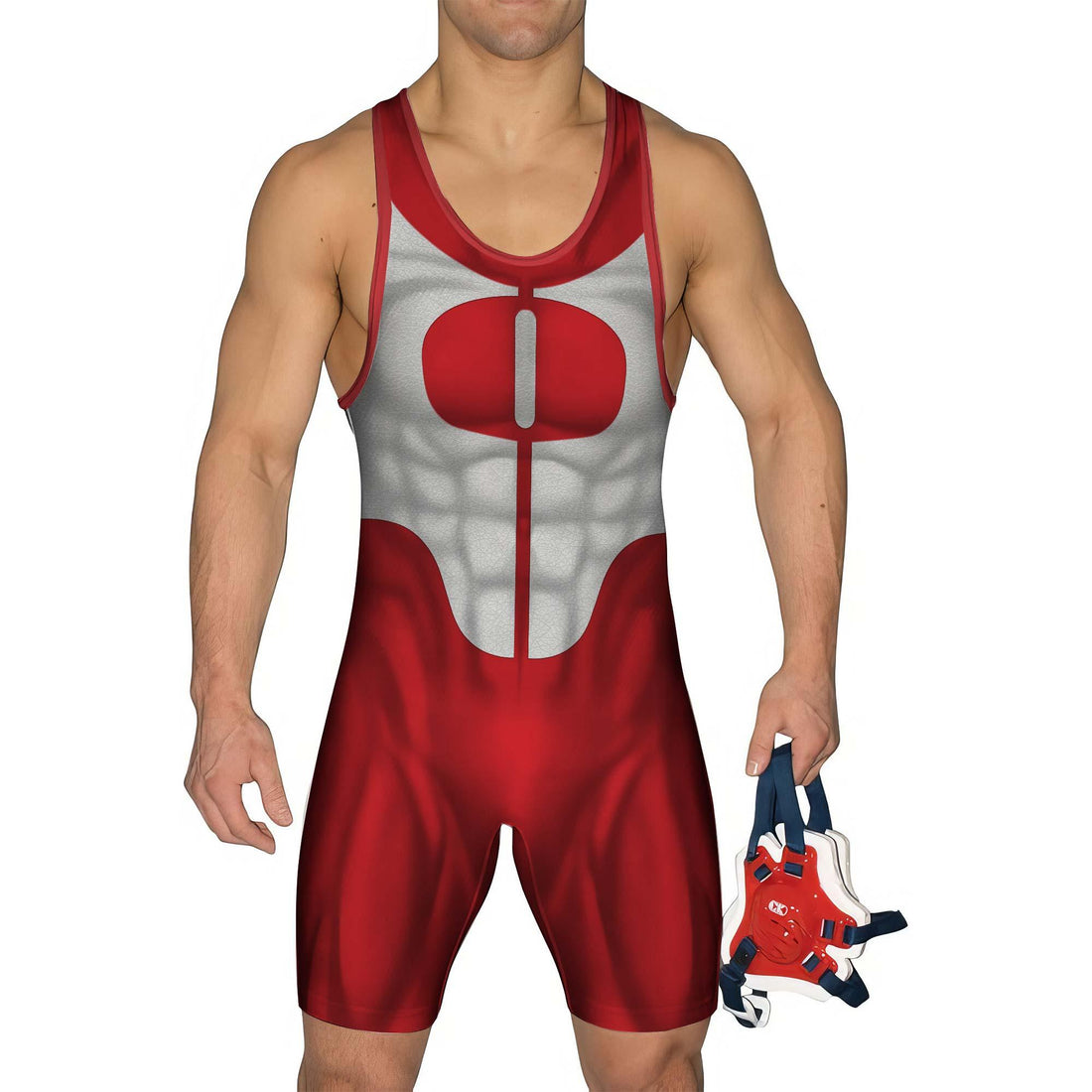Omni-Man Wrestling Singlet