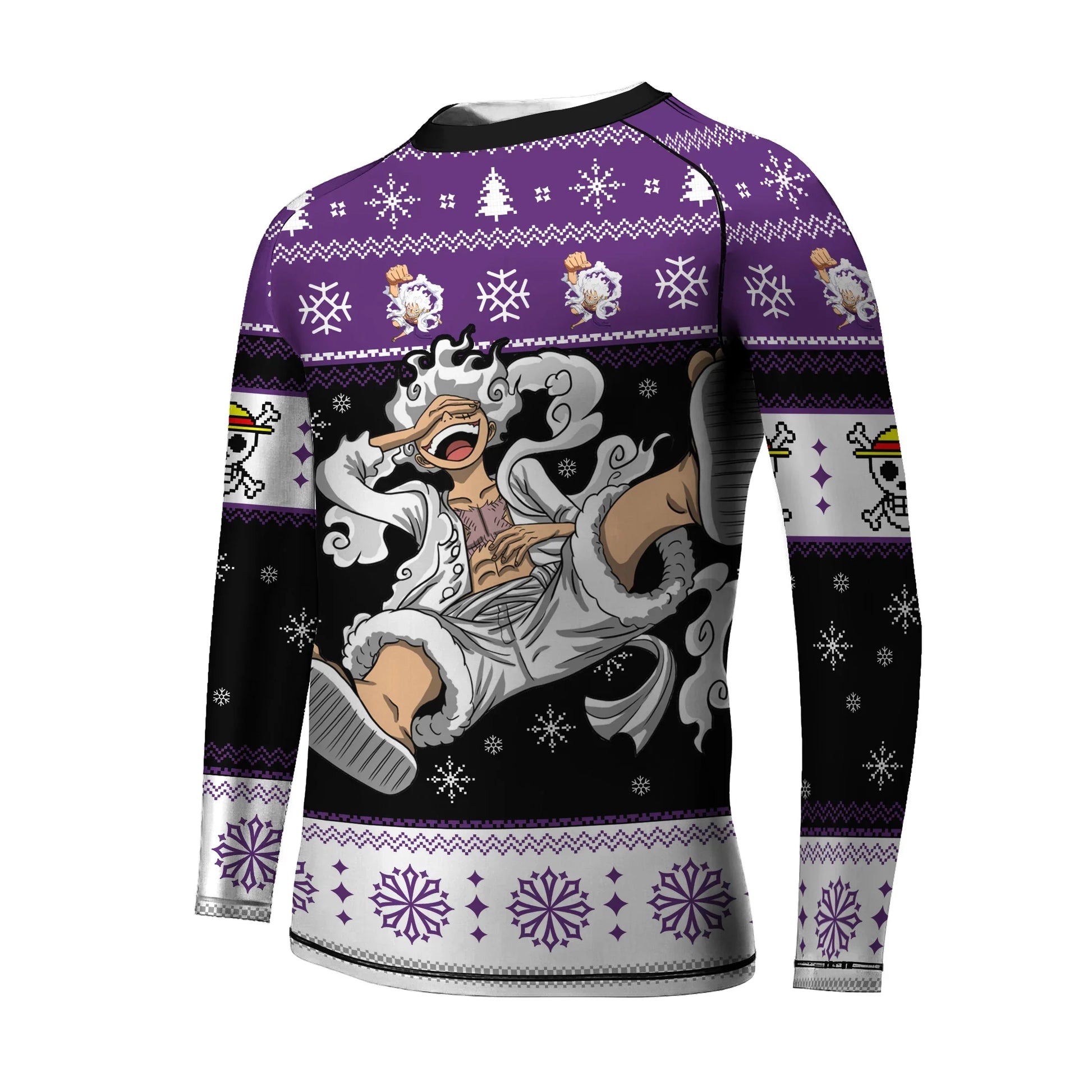 One Piece Luffy Gear Fifth Kids Rash Guard