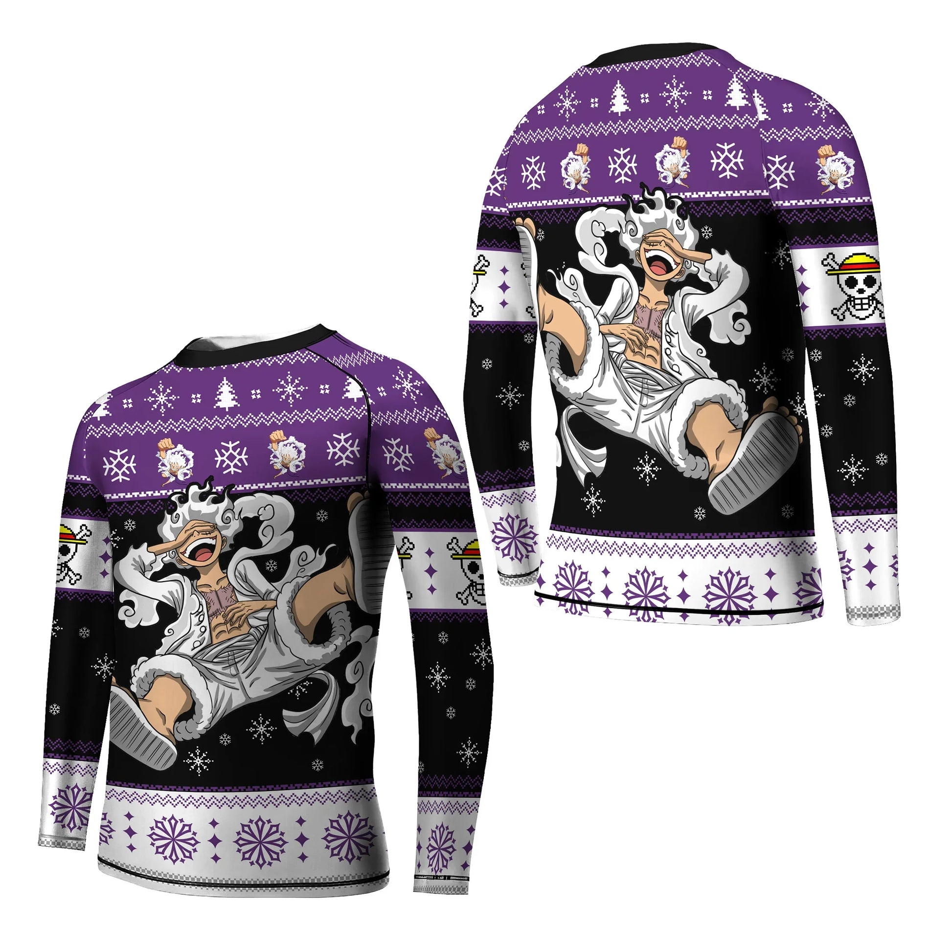 One Piece Luffy Gear Fifth Kids Rash Guard