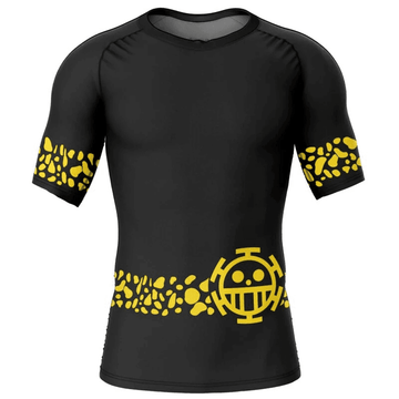 One Piece Trafalgar D Law Punk Hazard Cloak Rash Guard