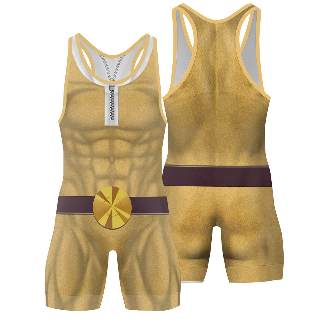 One Punch Man Saitama Wrestling Singlet