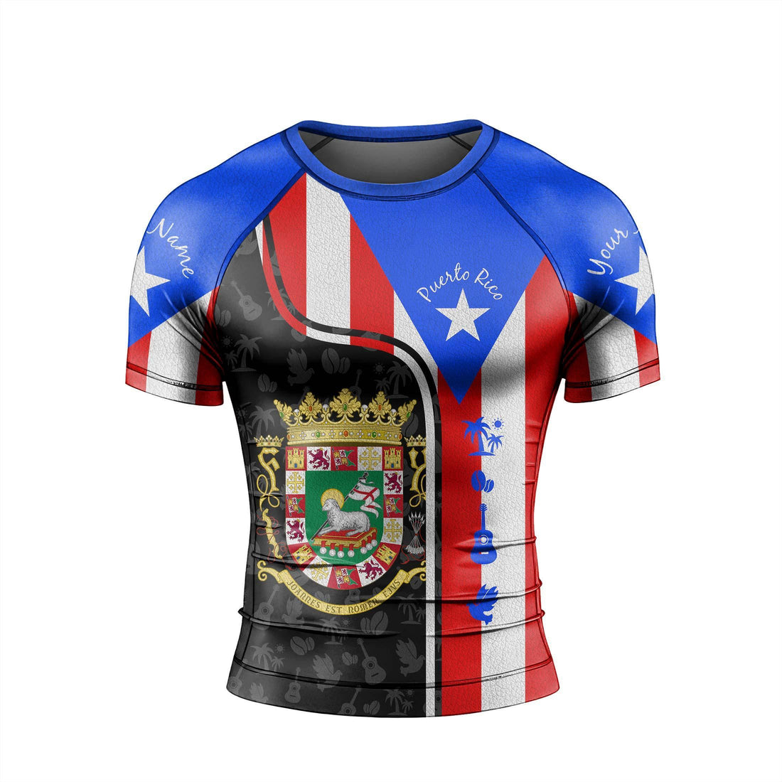 Personalized Isla del Encanto Rash Guard