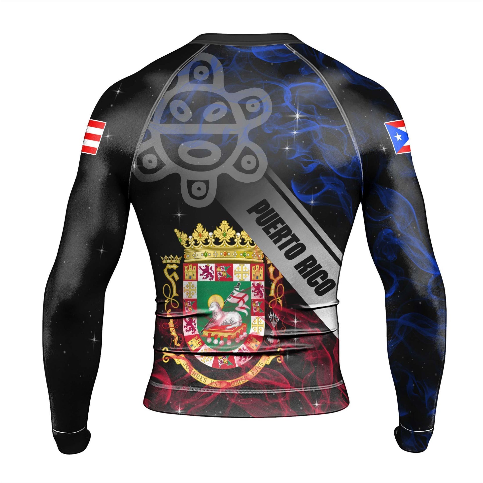 Personalized Puerto Rican Legend Rash Guard