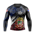 Personalized Puerto Rican Legend Rash Guard