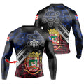 Personalized Puerto Rican Legend Rash Guard