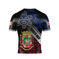 Personalized Puerto Rican Legend Rash Guard