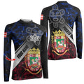 Personalized Puerto Rican Legend Rash Guard