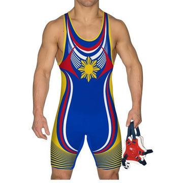 Philipines Olympic Wrestling Singlet