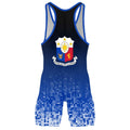 Philippines Halftone Wrestling Singlet