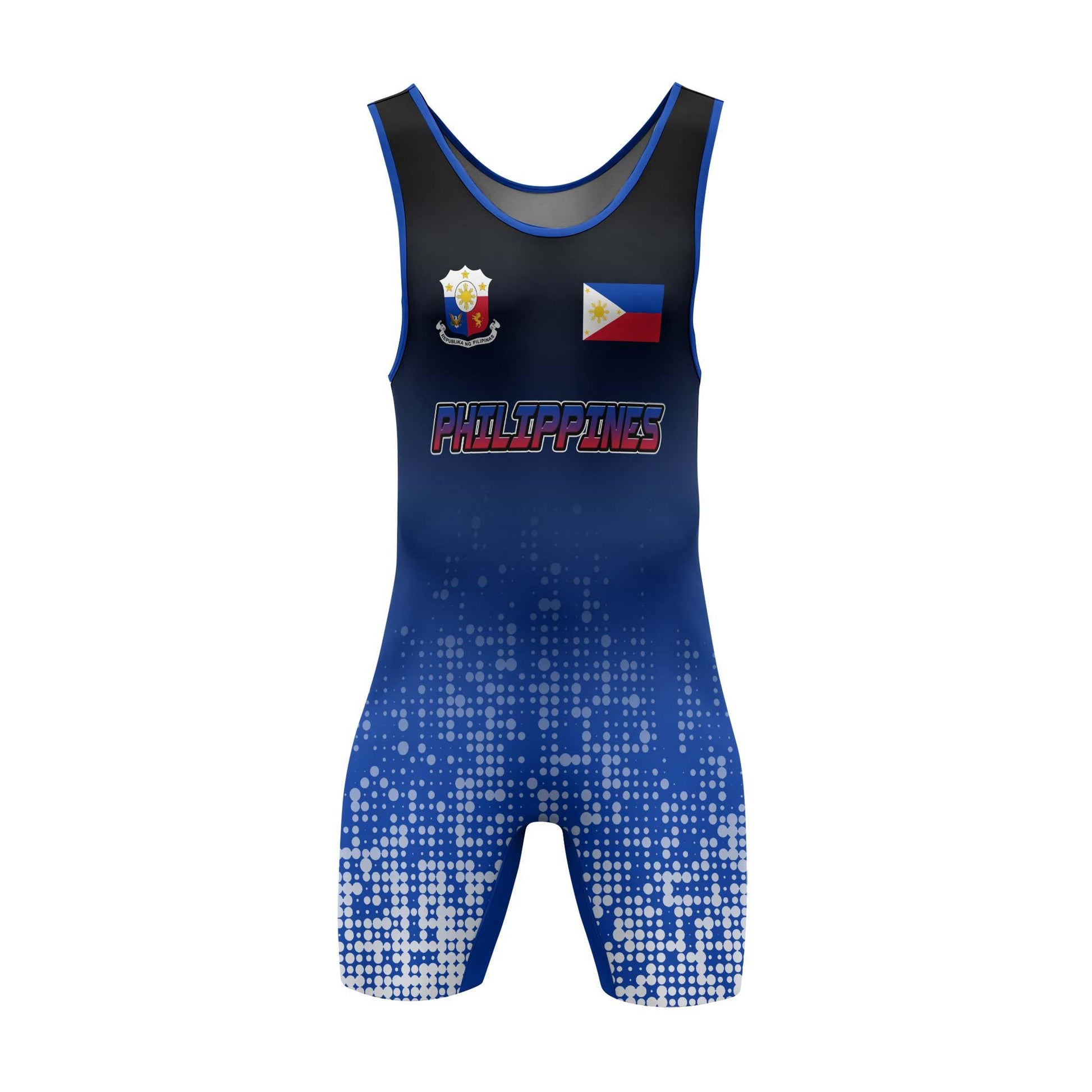 Philippines Halftone Wrestling Singlet