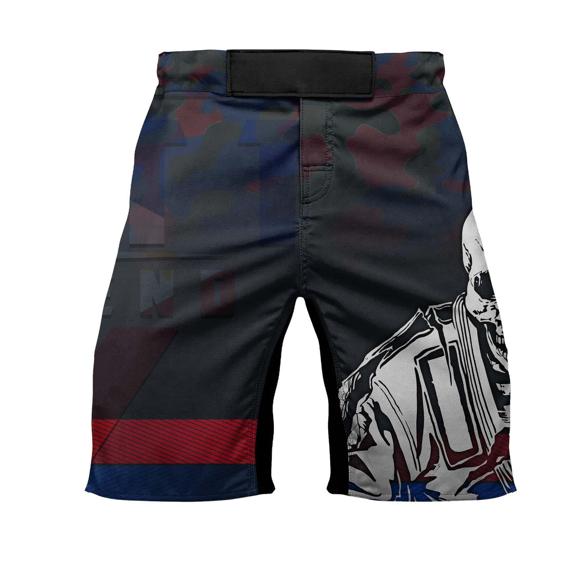 Philippines Skull Fighter Fight Shorts