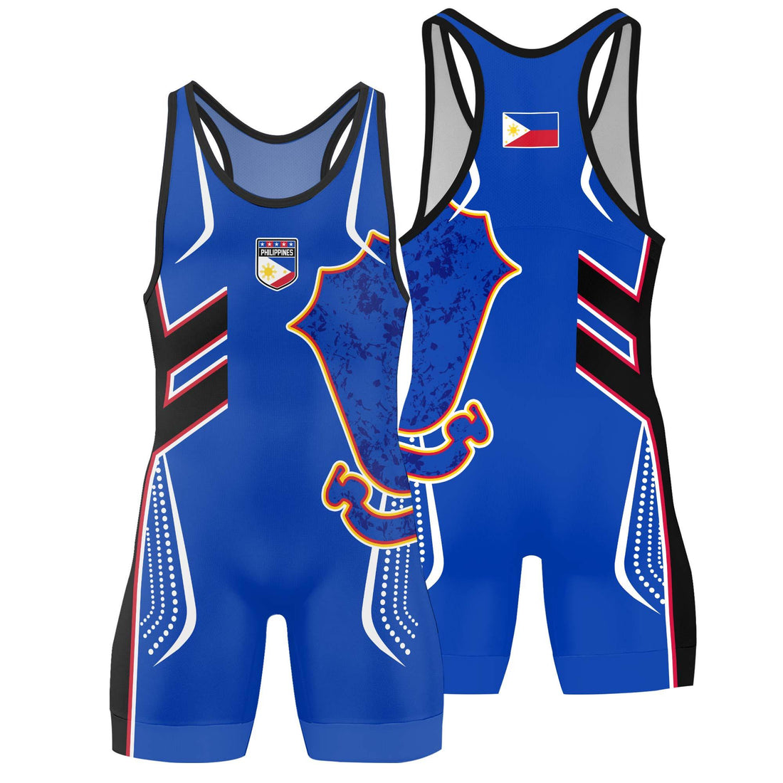 Philippines Sublimated Wrestling Singlet