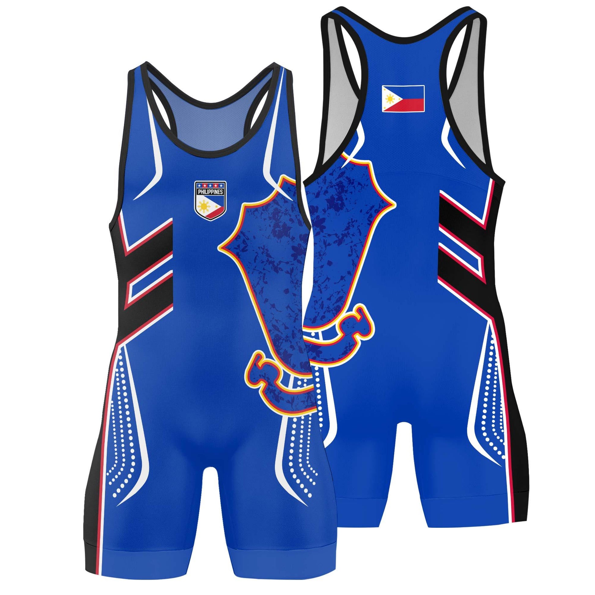 Philippines Sublimated Wrestling Singlet