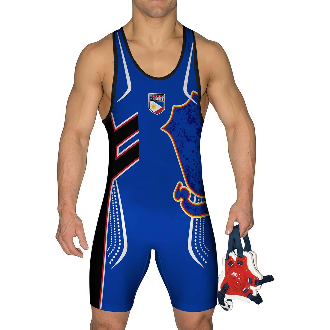 Philippines Sublimated Wrestling Singlet