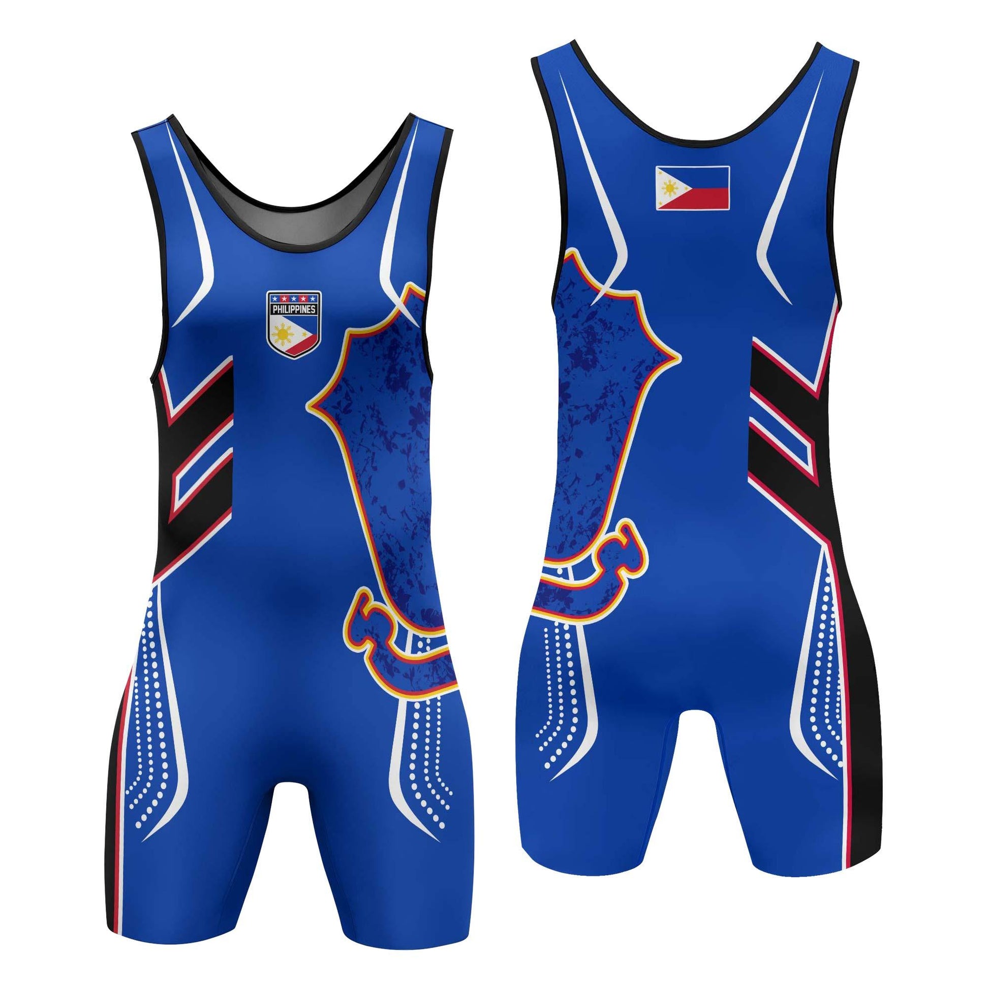 Philippines Sublimated Wrestling Singlet