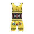 Pikachu Christmas Wrestling Singlet