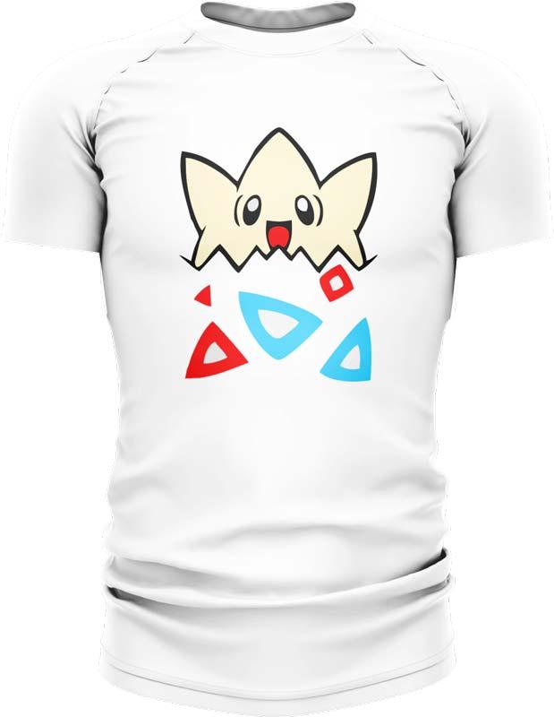Pokemon Cute Togepi Short Sleeve Rash Guard
