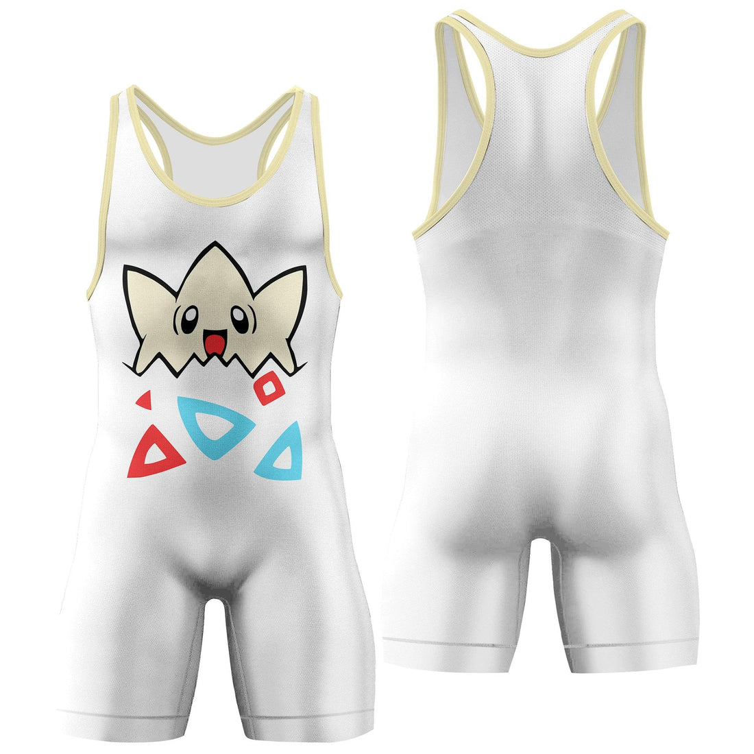 Pokemon Cute Togepi Wrestling Singlet